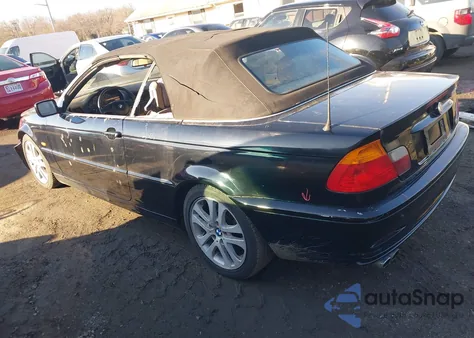 2003 BMW 330Ci z USA, uszkodzony, nr VIN WBABS53483JU98829